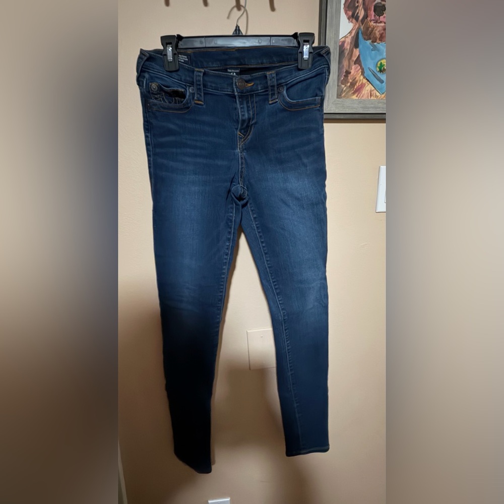 True Religion Stella Mid Rise Skinny Jeans